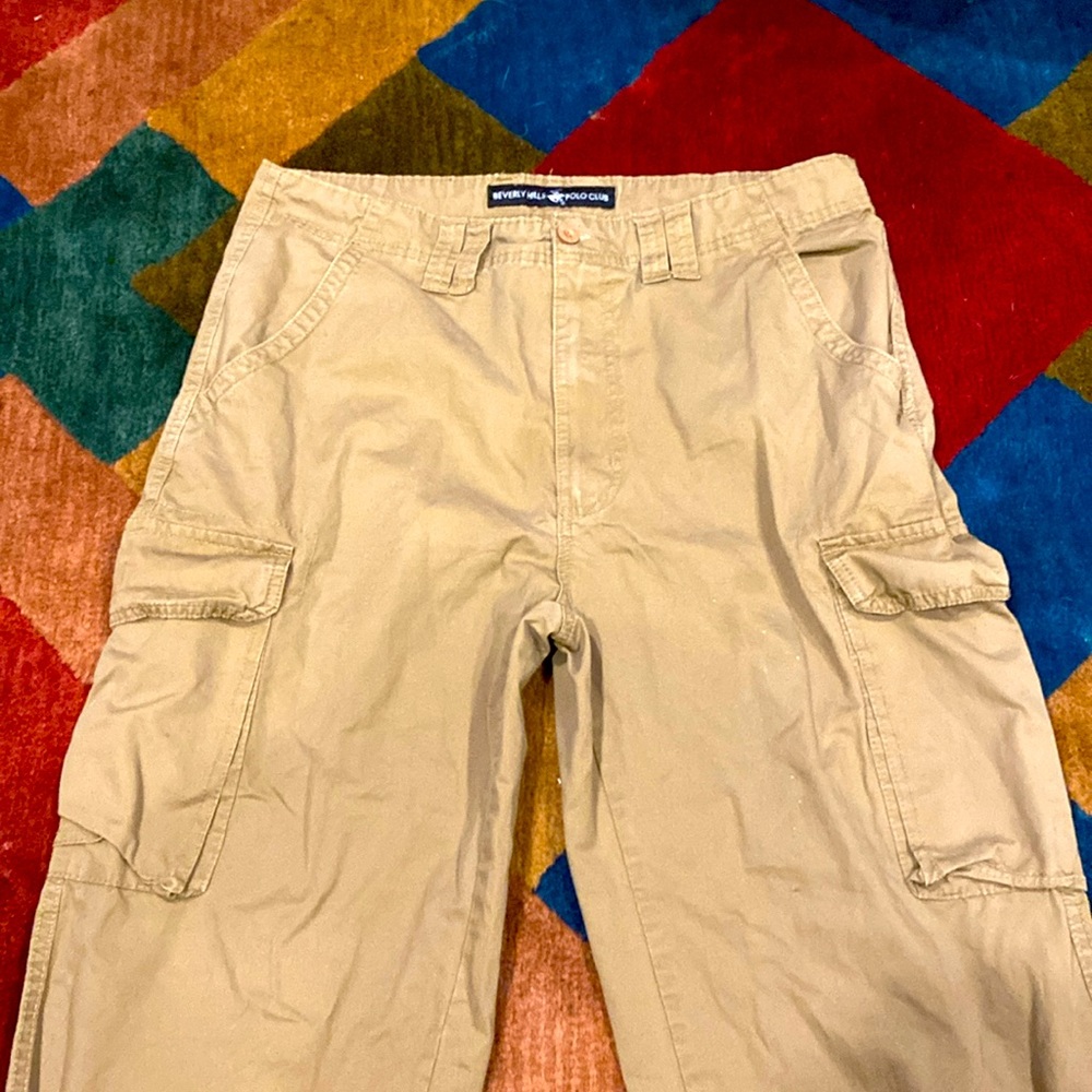 Men’s Beverly Hills Polo Club Cargo pants. Sz 34W30L.
